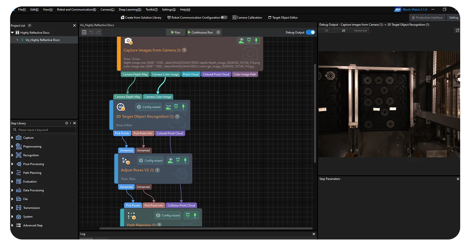 Software de Visión Artificial Mech-Vision