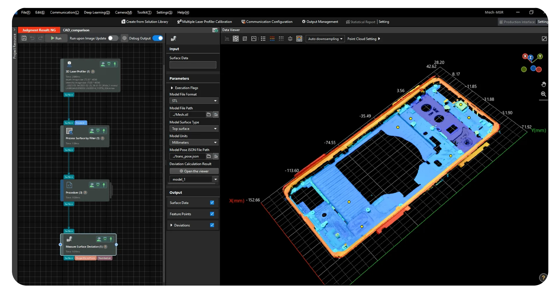 Software de Medición e Inspección 3D Mech-MSR